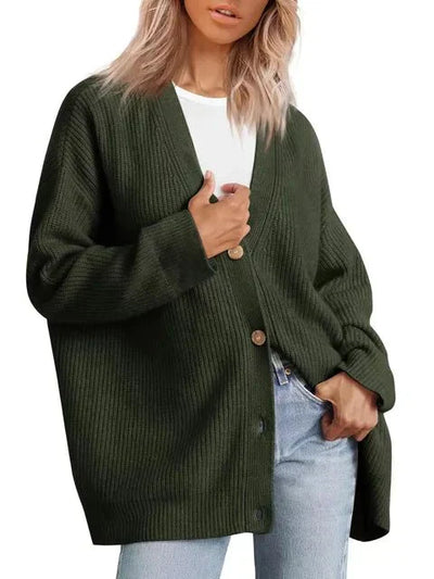 Pamela | Strickjacke mit V-Ausschnitt