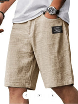 Caspian | Herren Freizeitshorts Relaxed Fit Kurze Hose – Beige