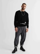 Casual Pullover Herren – Schwarz