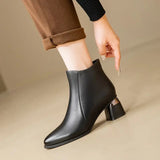 Emily | Zeitlose Elegante Stiefel Für Damen – Schwarz