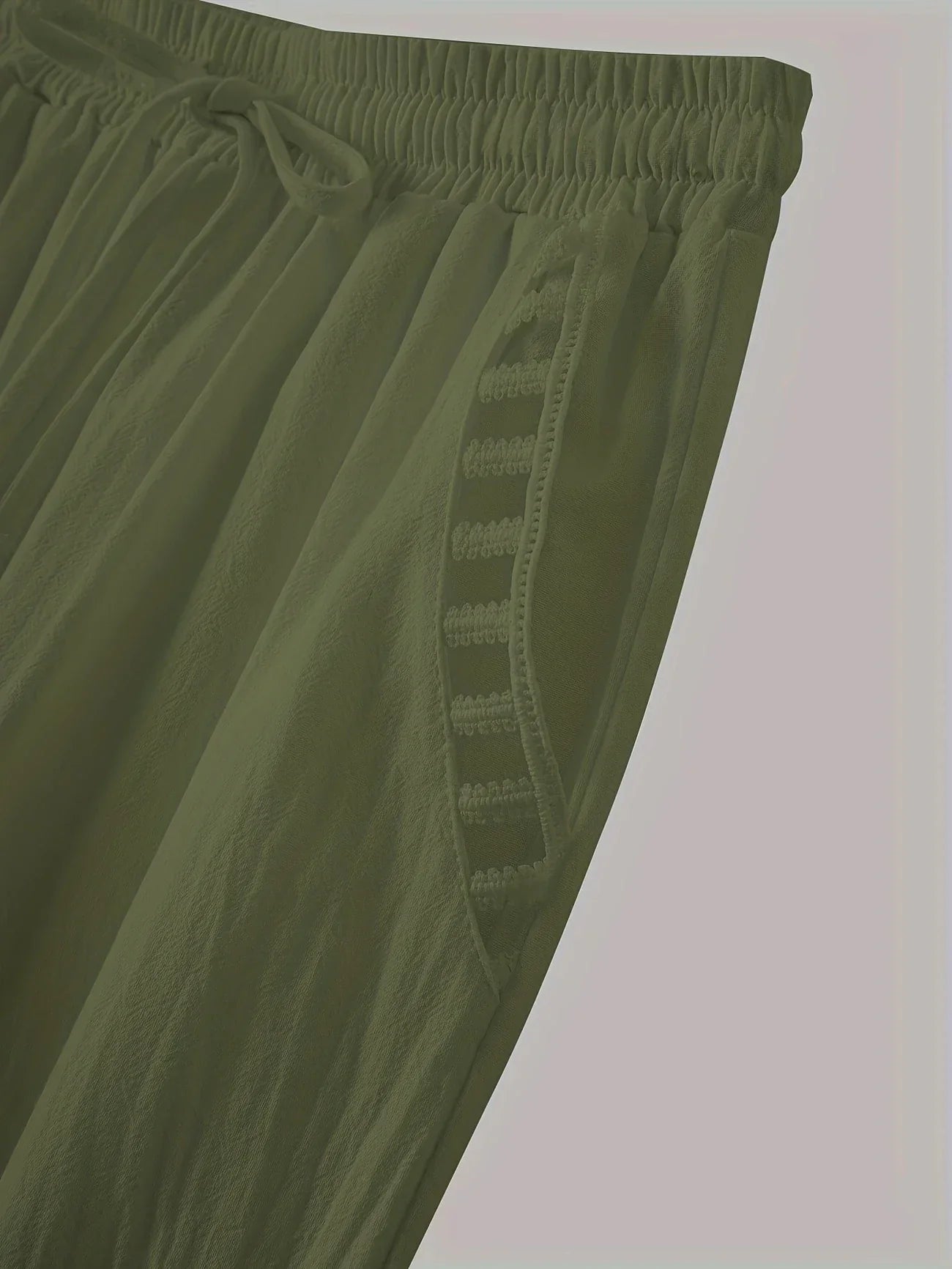 Tracey - Kontrast Besatz Verkürzt Hose