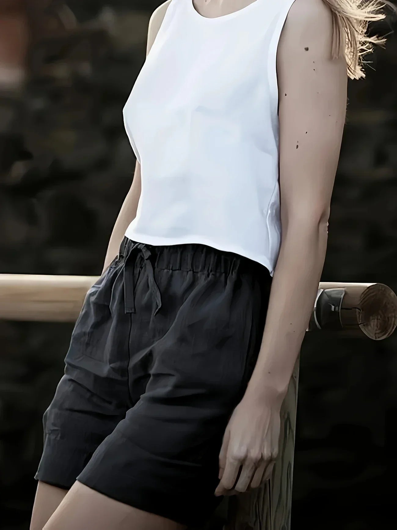 Niamh – Lässige Sommer Shorts Mit Tasche