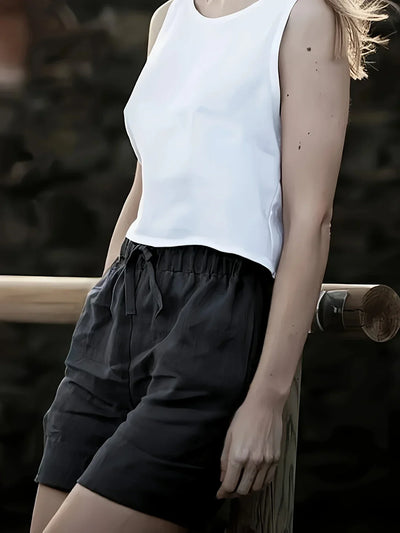 Niamh – Lässige Sommer Shorts Mit Tasche