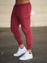 Christoph | Herren Jogginghose mit Kordelzug in der Taille – Rot