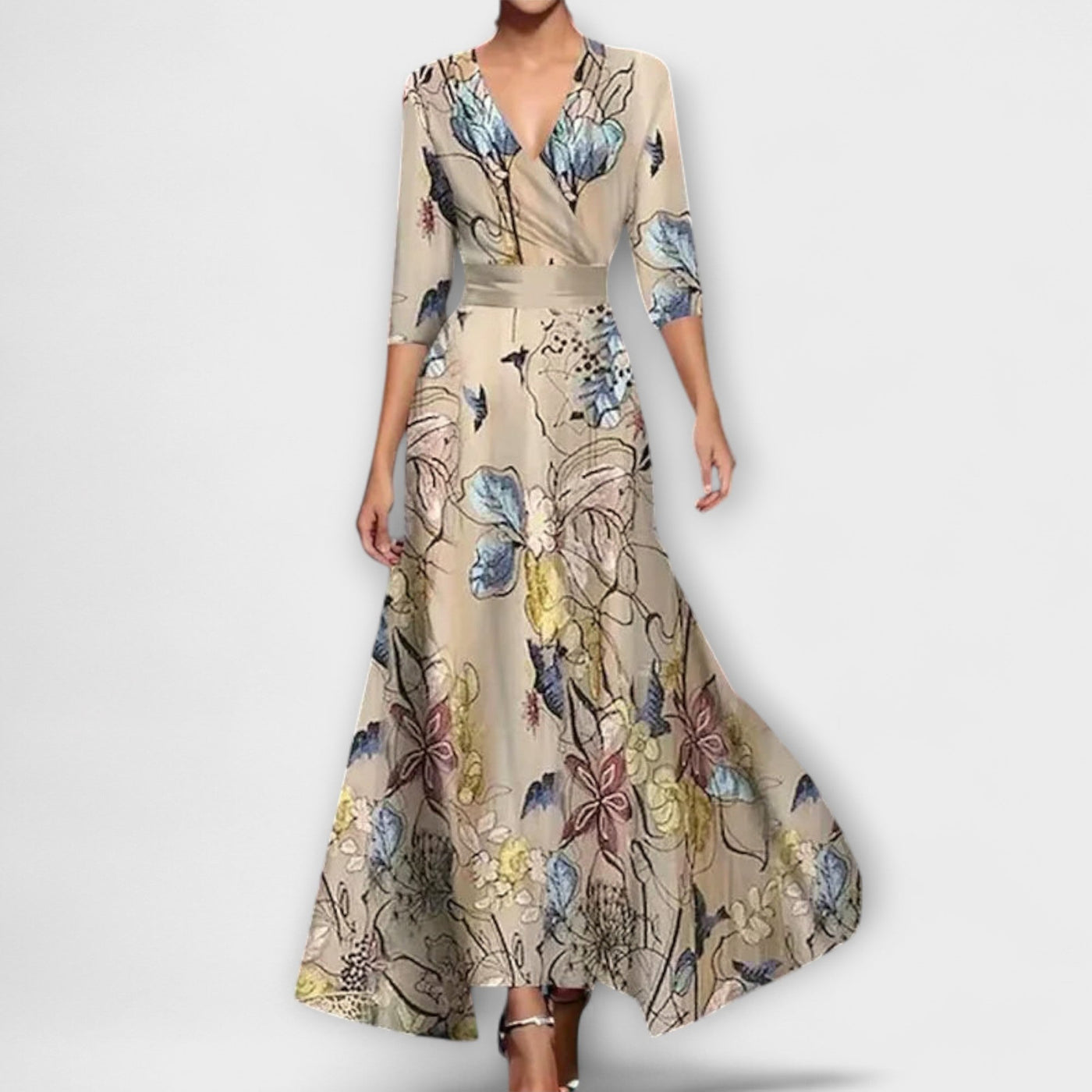 Alma - Damenkleid mit stilvollem Ärmeldesign