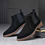 Chelsea Boots Männer – Schwarz