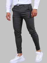Chinohose Herren Slim Fit – Grau