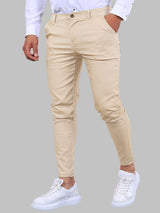 Chinohose Herren Slim Fit – Khaki