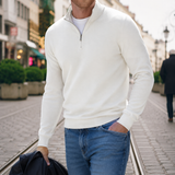 Christian | Herren Pullover für Frühling – Weiß