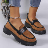 Chunky Loafers Damen – Braun