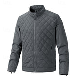 Corvald | Herren Steppjacke mit Stehkragen – Grau