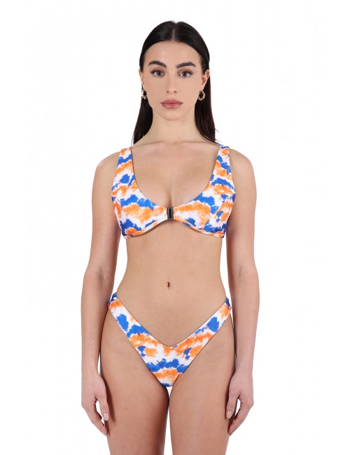 Sontèn Women's Bikini Brasiliana – SON265 Batik, Multicolor