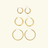 Creolen Set Gold – Gold