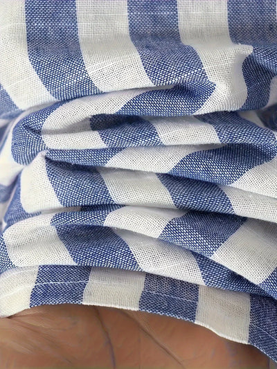 George – Stilvolles Langarm Streifen Hemd