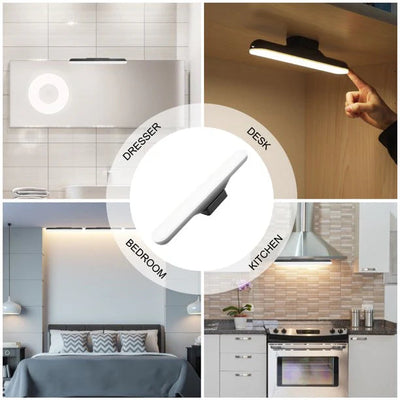 Rosy Magnetische LED-Schreibtischlampe mit Touch-Dimmer und USB-Aufladung