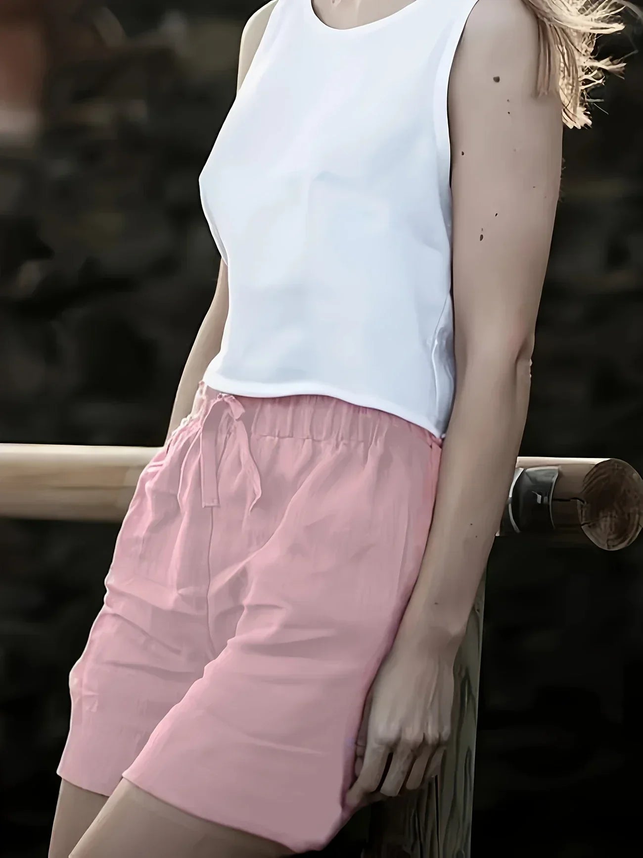 Niamh – Lässige Sommer Shorts Mit Tasche