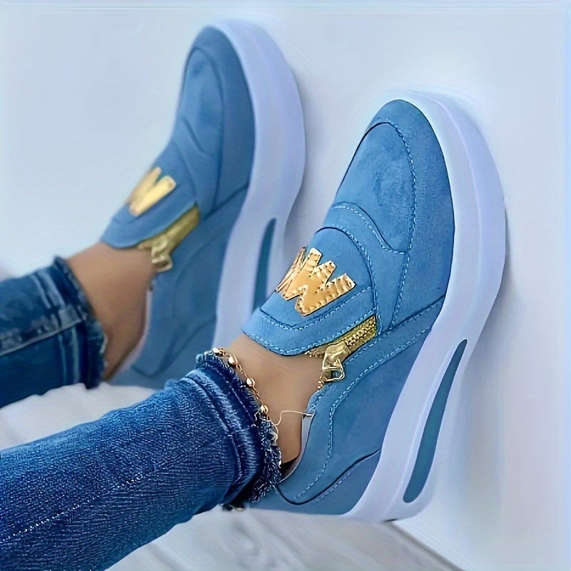 Elegante Damen-Sneaker mit Keilabsatz | Perfekt für entspannte Tage