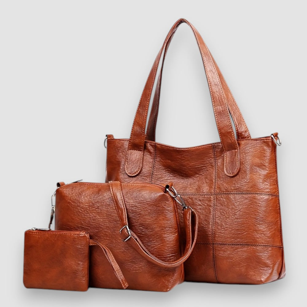 Lior | 3-teiliges Leder Taschenset