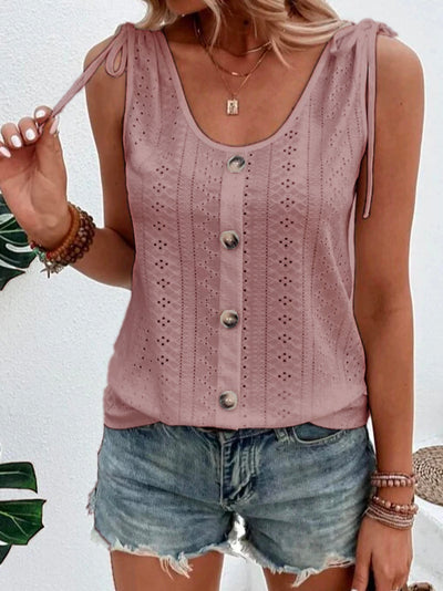 Bequemes Ärmelloses Tanktop Für Damen | Sommer