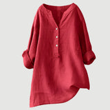 THEA | LEICHTE DAMENBLUSE – Wassermelonenrot