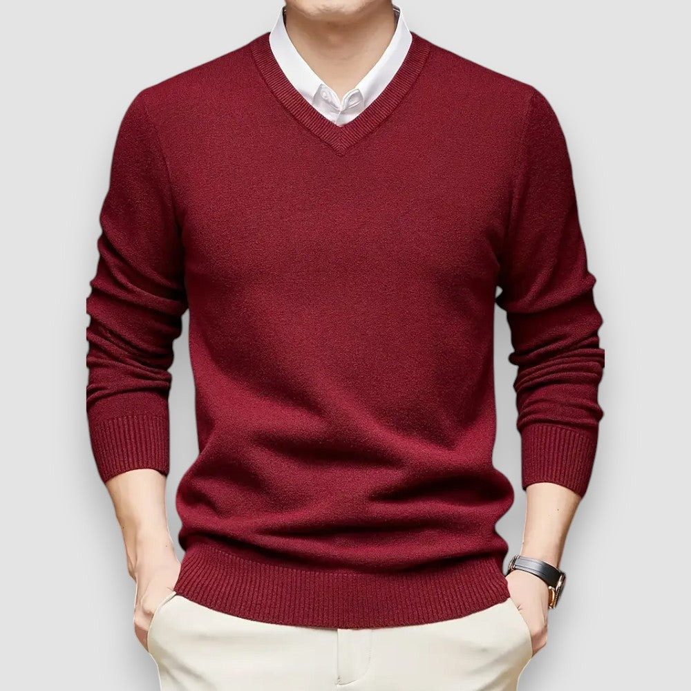 Hugo | V-neck Knit Sweater