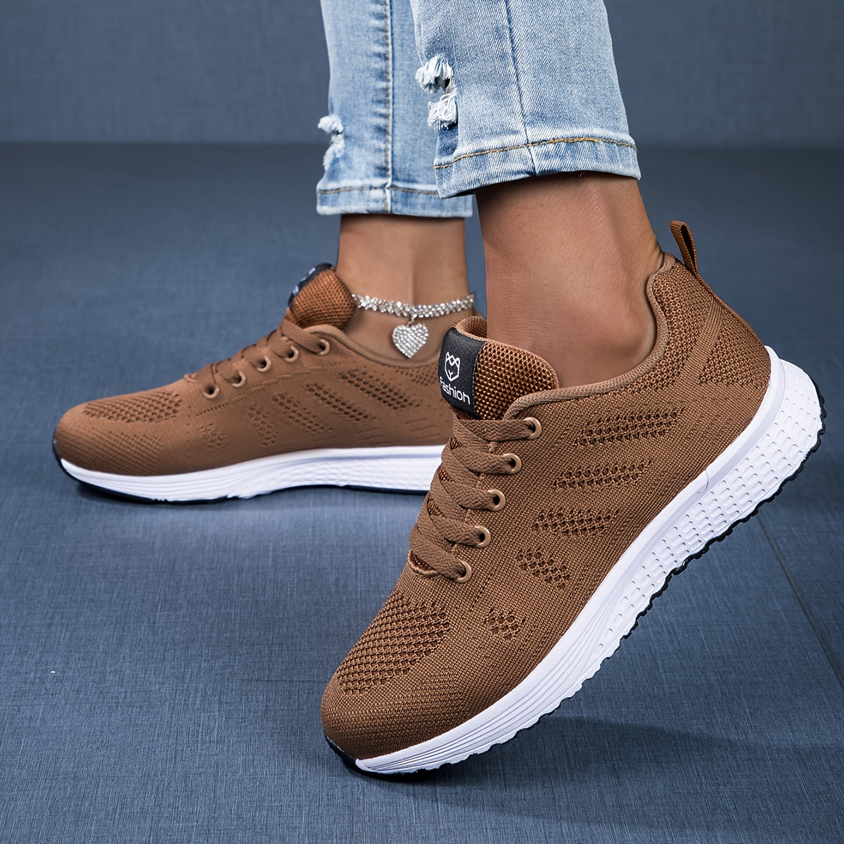 Atmungsaktive Damen-Turnschuh