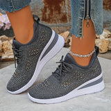 Orthopädische Sneakers für Damen mit Fußbett – Grau