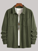 Halewick - Hochwertige Utility-Hemdjacke – Taktisches Grün