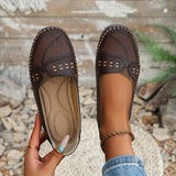 Orthopädische Ballerinas für Damen mit Einlegesohle – Kaffee