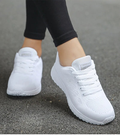 Damen Atmungsaktive Sneakers mit ergonomischer Sohle