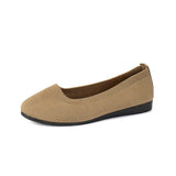 Damen Ballerina Freizeitschuhe – Khaki