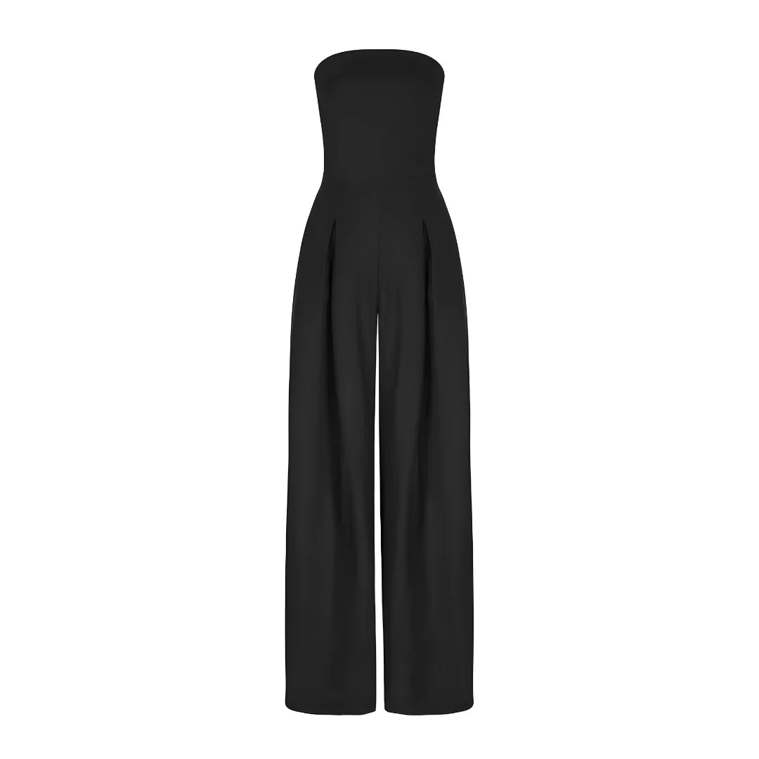 Damen Overall mit weitem Bein