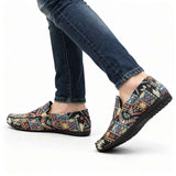 Damen Canvas Loafer Rio – Schwarz