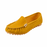 Damen Loafer Slip On Casual – Gelb