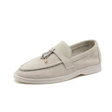 Damen Loafers Casual – Beige