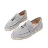 Damen Loafers Casual – Grau