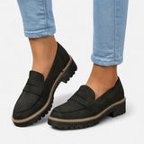 Sophie | Damen Orthopädische Loafer Komfort Slip-On Schuhe – Schwarz