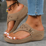 Frieda | Damen Orthopädische Sandalen mit Fußbett – Braun
