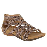 Damen Sandalen Ergonomisch Komfort – Leopard