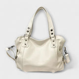 Sophie | Damen Schultertasche Leder-Optik Hobo-Stil – Beige