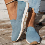 Damen Slip-On Freizeitschuhe – Himmelblau