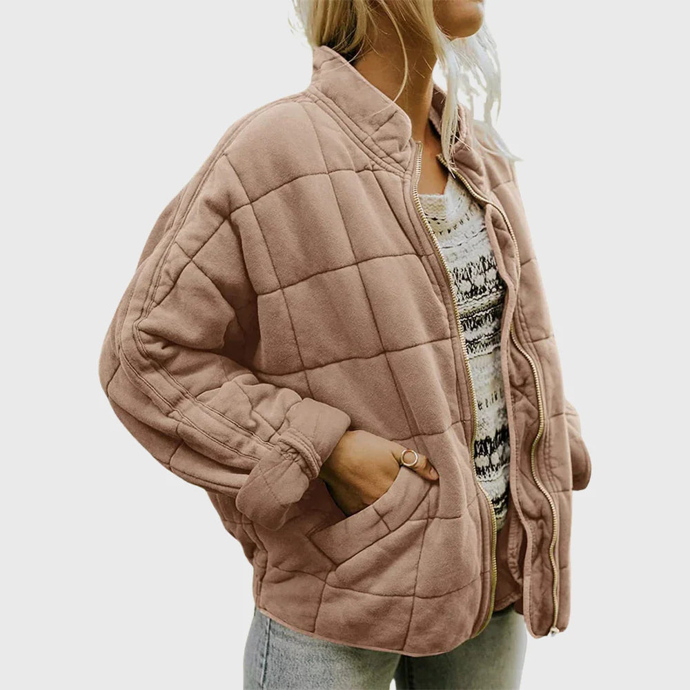 Damen Steppjacke mit Taschen