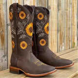 Damen Stiefel Boho-Chic – Dunkelbraun