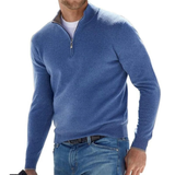 Daniel | Herren Strickpullover Regular Fit – Blau