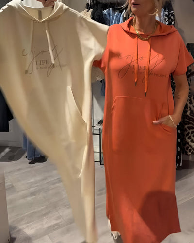 VALE | Saskia™ – Casual Hoodie Dress