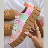 Beatrice | Orthopädische Plateau-Sneaker Für Damen – Blume