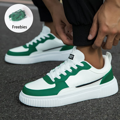 Herren Stilvolle Vintage-Schnürsneaker mit Hoher Sohle | Ideal für das tägliche Tragen