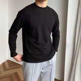 Mila | Bellmont Klassisches Langarmshirt Herren – Black