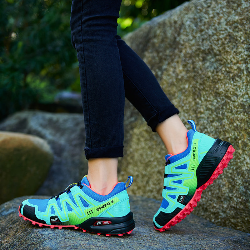 Pin Speed 3 – Leichte Wanderschuhe für Damen und Herren, rutschfest und bequem