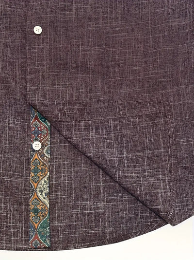 Teodoro - Langärmliges Hemd Mit Knöpfen